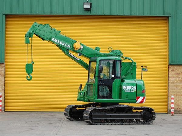 Xe Cẩu Bánh Xích Mini 4.9 Tấn KOBELCO