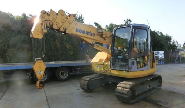 XE CẨU MINI KOMATSU LC785-6 ĐỜI 2004 XE CẨU MINI KOMATSU LC785-6 ĐỜI 2004